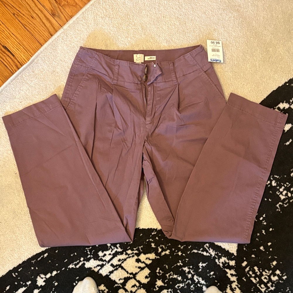 a new day Purple Straight Leg Pants